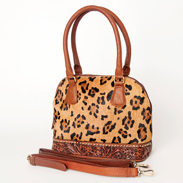 American Darling Tote Hand Tooled Hair on Genuine Leather Western Women Bag Handbag Purse | Travel Bags College Casual